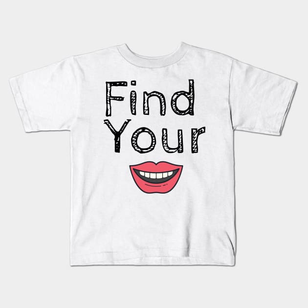 Find Your xD Shrit Kids T-Shirt by KpShopDesigns